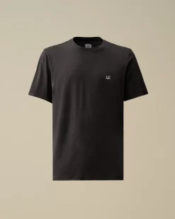 T-shirts & Polo<C.P. Company 30/1 Jersey Back Goggle T-Shirt Black