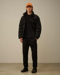 T-shirts & Polo<C.P. Company 30/1 Jersey Back Goggle T-Shirt Black