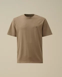 T-shirts & Polo<C.P. Company 30/1 Jersey Back Goggle T-Shirt Walnut – Beige
