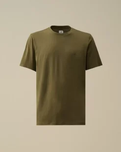 T-shirts & Polo<C.P. Company 30/1 Jersey Back Goggle T-Shirt Ivy Green