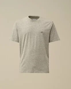 T-shirts & Polo<C.P. Company 30/1 Jersey Back Goggle T-Shirt Greystone Melange