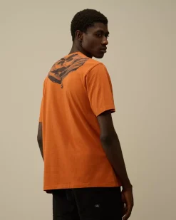 T-shirts & Polo<C.P. Company 30/1 Jersey Back Goggle T-Shirt Bombay Brown
