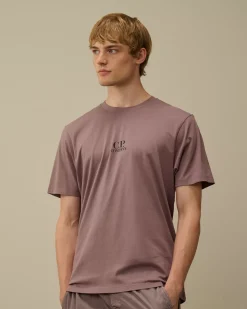 T-shirts & Polo<C.P. Company 30/1 Jersey Bold British Sailor T-Shirt Purple Dove