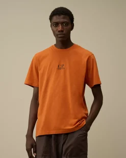 T-shirts & Polo<C.P. Company 30/1 Jersey Bold British Sailor T-Shirt Bombay Brown