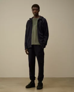 T-shirts & Polo<C.P. Company 20/1 Jersey Boxy Longsleeve Logo T-Shirt Grape Leaf – Green