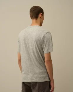T-shirts & Polo<C.P. Company 30/1 Jersey British Sailor T-Shirt Greystone Melange