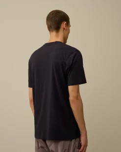 T-shirts & Polo<C.P. Company 30/1 Jersey British Sailor T-Shirt Total Eclipse – Blue