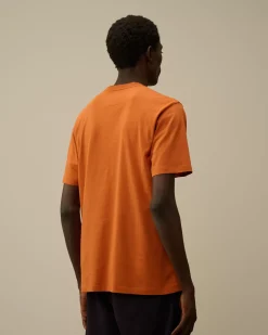 T-shirts & Polo<C.P. Company 30/1 Jersey British Sailor T-Shirt Bombay Brown