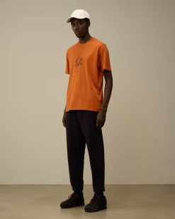 T-shirts & Polo<C.P. Company 30/1 Jersey British Sailor T-Shirt Bombay Brown
