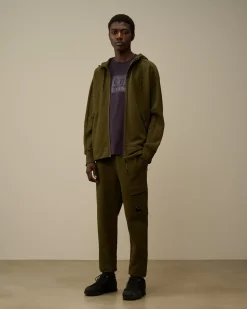 T-shirts & Polo<C.P. Company 30/1 Jersey Logo Label T-Shirt Nightshade – Purple