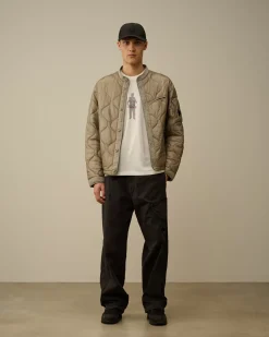T-shirts & Polo<C.P. Company 30/1 Jersey Waffled British Sailor T-Shirt Gauze White