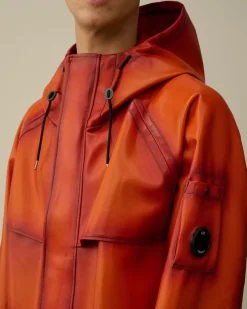 Jacket & Coats<C.P. Company Bi-Film Fisherman Jacket Bombay Brown