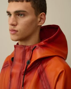 Jacket & Coats<C.P. Company Bi-Film Fisherman Jacket Bombay Brown