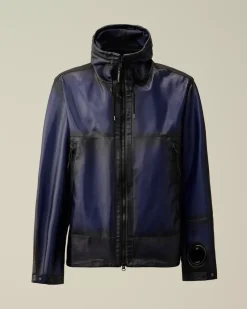 Jacket & Coats<C.P. Company Bi-Film Mille Jacket Estate Blue