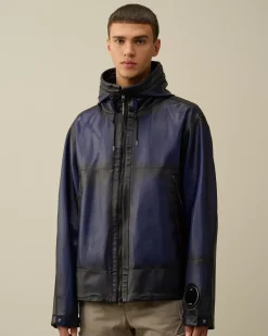 Jacket & Coats<C.P. Company Bi-Film Mille Jacket Estate Blue