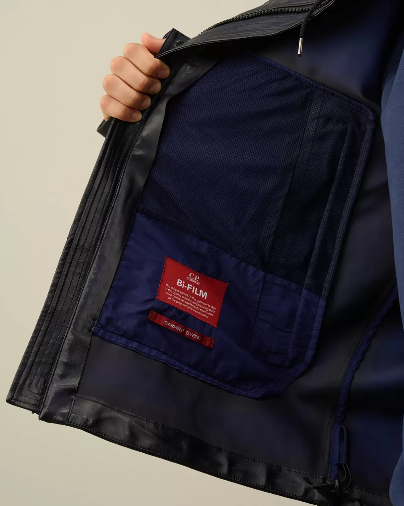 Jacket & Coats<C.P. Company Bi-Film Mille Jacket Estate Blue