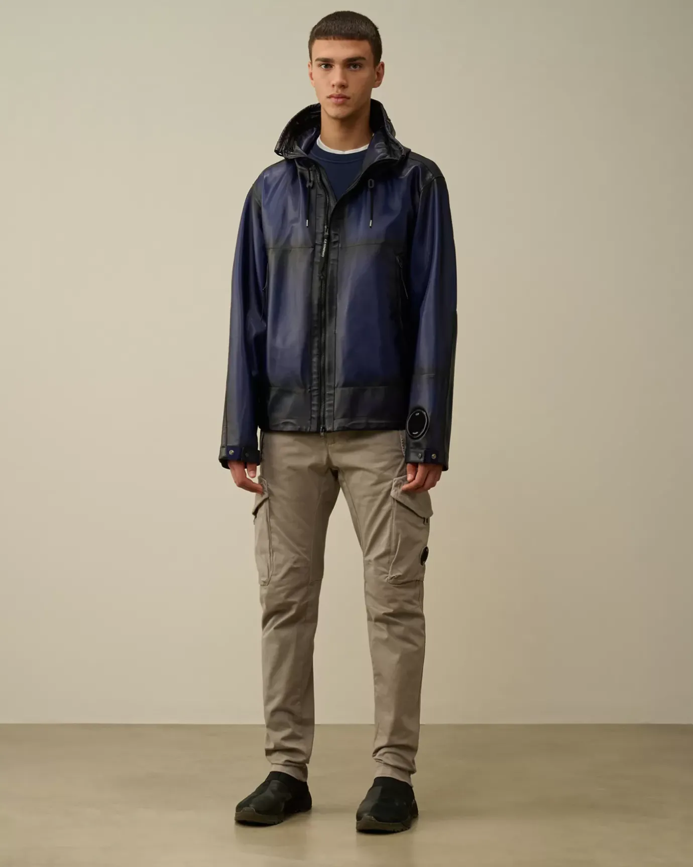 Jacket & Coats<C.P. Company Bi-Film Mille Jacket Estate Blue