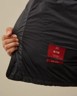 Jacket & Coats<C.P. Company Bi-TM Goggle Down Jacket Black Sand