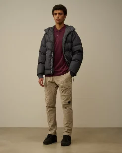 Jacket & Coats<C.P. Company Bi-TM Goggle Down Jacket Black Sand