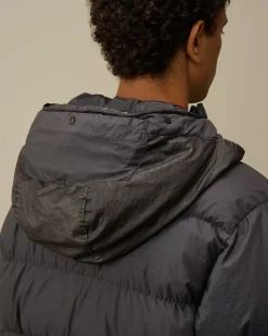 Jacket & Coats<C.P. Company Bi-TM Goggle Down Jacket Black Sand