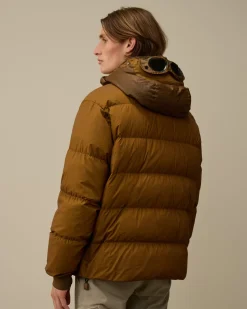 Jacket & Coats<C.P. Company Bi-TM Goggle Down Jacket Toffee – Beige