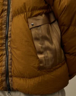 Jacket & Coats<C.P. Company Bi-TM Goggle Down Jacket Toffee – Beige