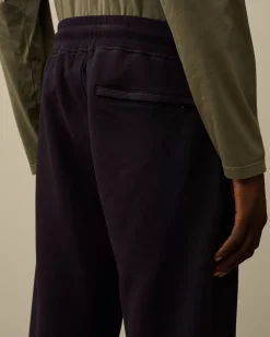 Tracksuits & Shorts<C.P. Company Brushed and Emerized Diagonal Fleece Cargo Sweatpants Nightshade – Purple