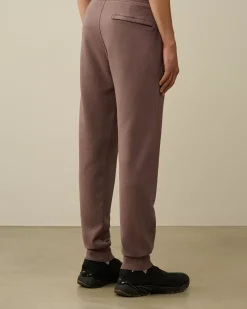 Tracksuits & Shorts<C.P. Company Brushed and Emerized Diagonal Fleece Cargo Sweatpants Purple Dove