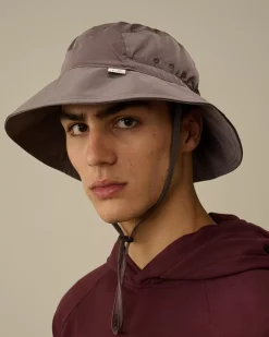 Hats<C.P. Company Chome-R Safari Hat Boulevard – Violet