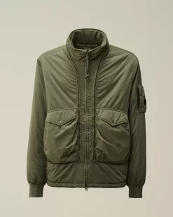 Jacket & Coats<C.P. Company Chrome-R Body Zippers Padded Jacket Grape Leaf – Green