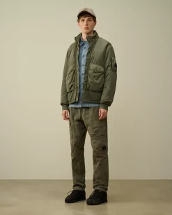 Jacket & Coats<C.P. Company Chrome-R Body Zippers Padded Jacket Grape Leaf – Green