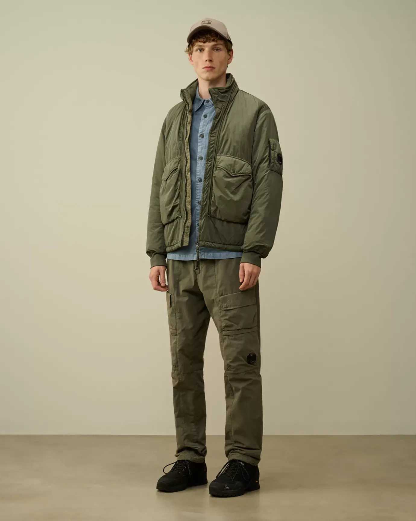 Jacket & Coats<C.P. Company Chrome-R Body Zippers Padded Jacket Grape Leaf – Green