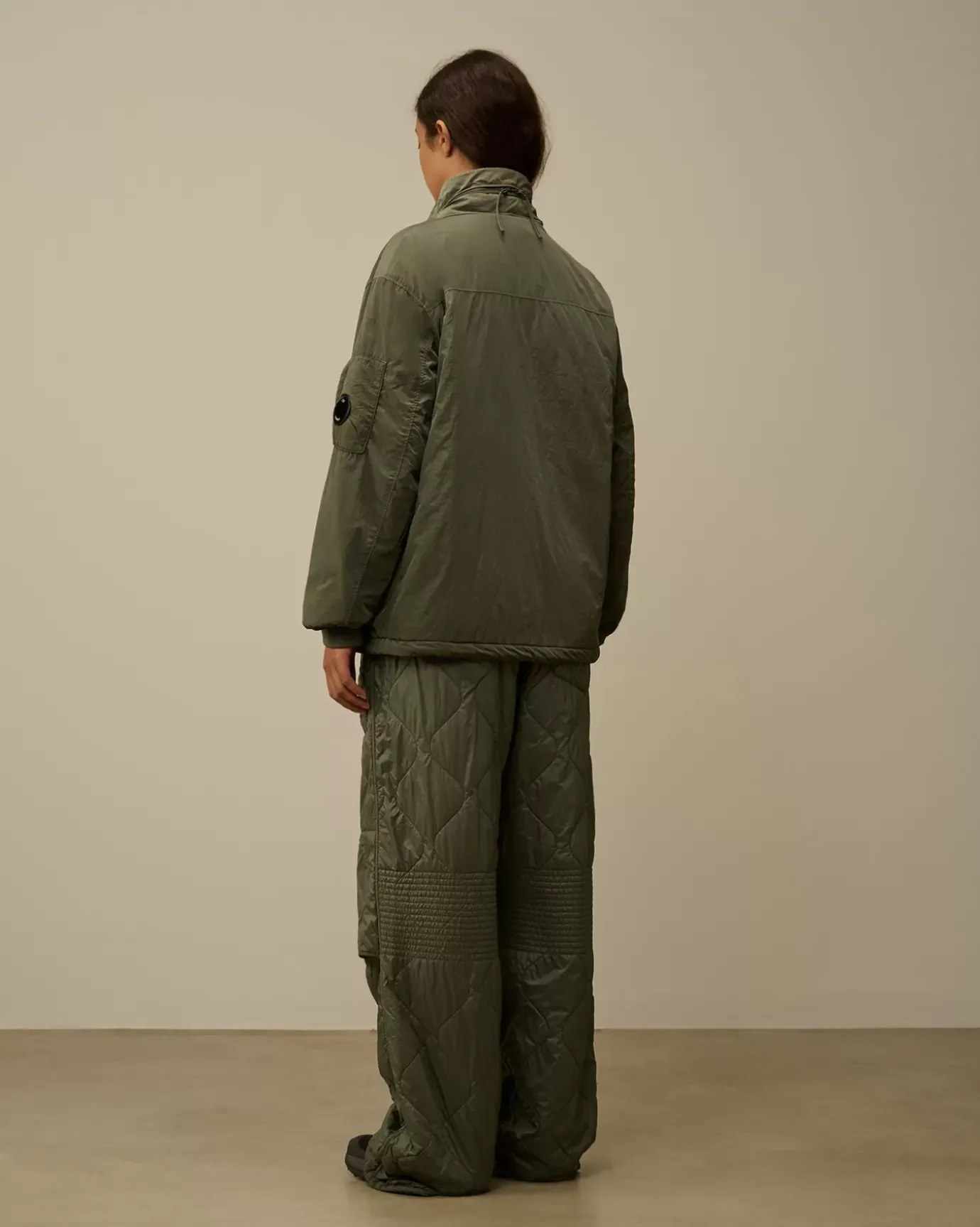 Jacket & Coats<C.P. Company Chrome-R Body Zippers Padded Jacket Grape Leaf – Green