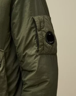 Jacket & Coats<C.P. Company Chrome-R Body Zippers Padded Jacket Grape Leaf – Green