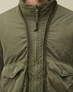 Jacket & Coats<C.P. Company Chrome-R Body Zippers Padded Jacket Grape Leaf – Green