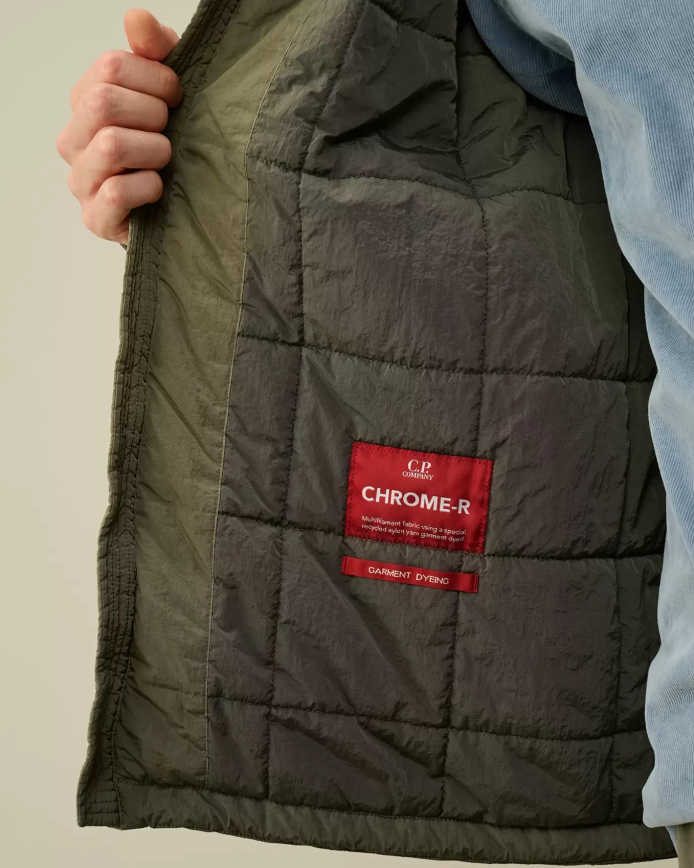 Jacket & Coats<C.P. Company Chrome-R Body Zippers Padded Jacket Grape Leaf – Green