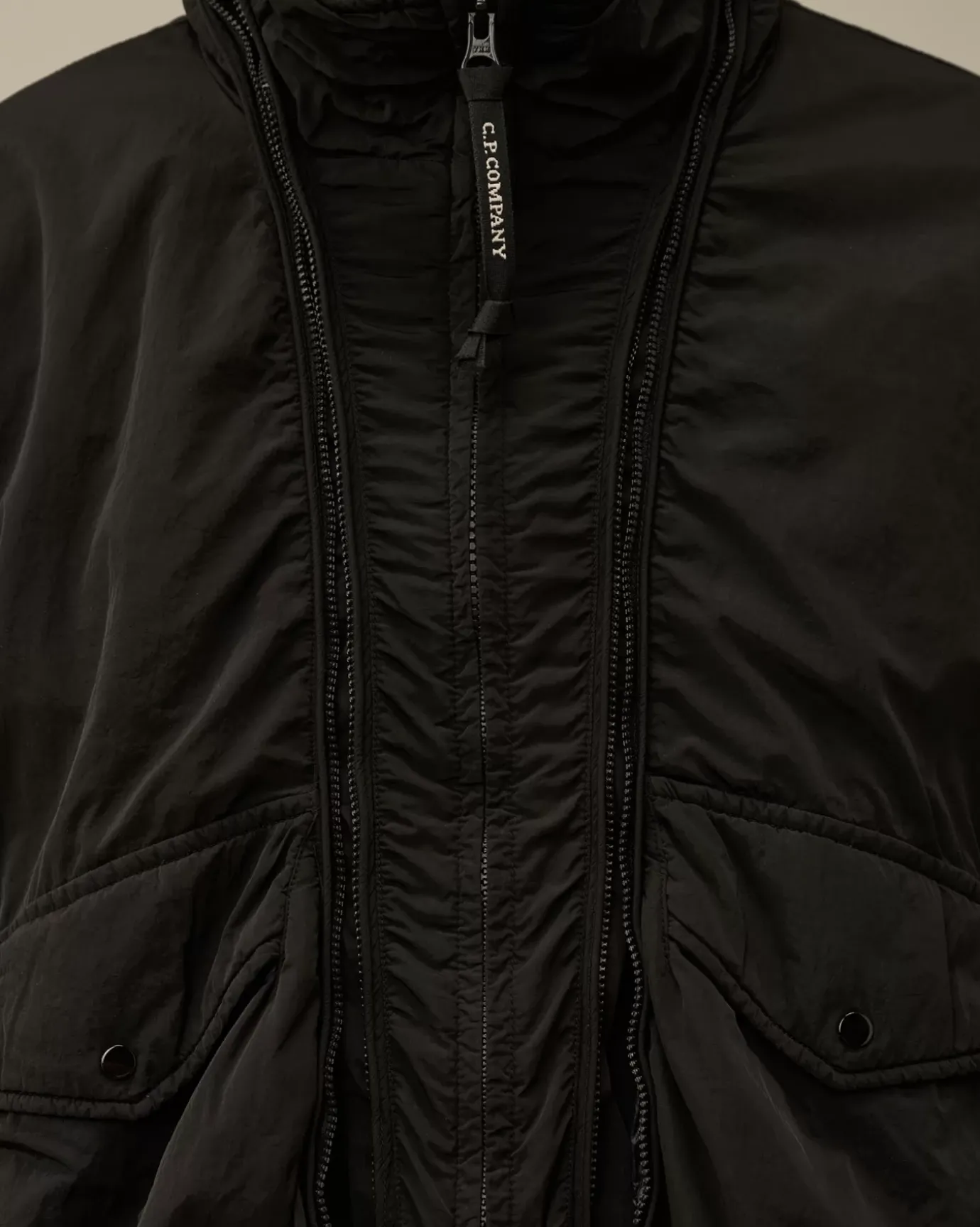 Jacket & Coats<C.P. Company Chrome-R Body Zippers Padded Jacket Black