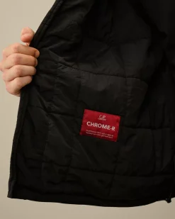 Jacket & Coats<C.P. Company Chrome-R Body Zippers Padded Jacket Black