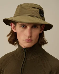 Hats<C.P. Company Chrome-R Bucket Hat Ivy Green