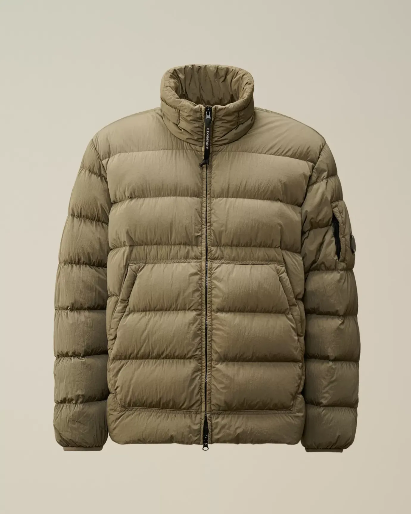 Jacket & Coats<C.P. Company Chrome-R Down Jacket Walnut – Beige