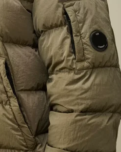 Jacket & Coats<C.P. Company Chrome-R Down Jacket Walnut – Beige