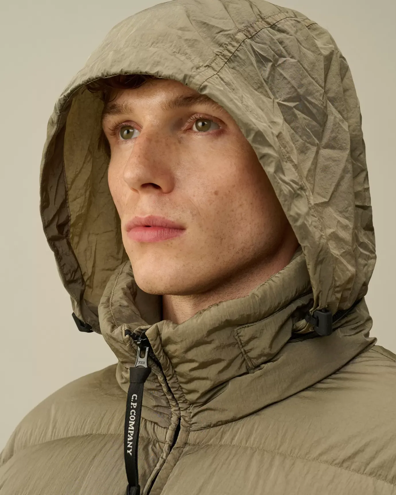 Jacket & Coats<C.P. Company Chrome-R Down Jacket Walnut – Beige