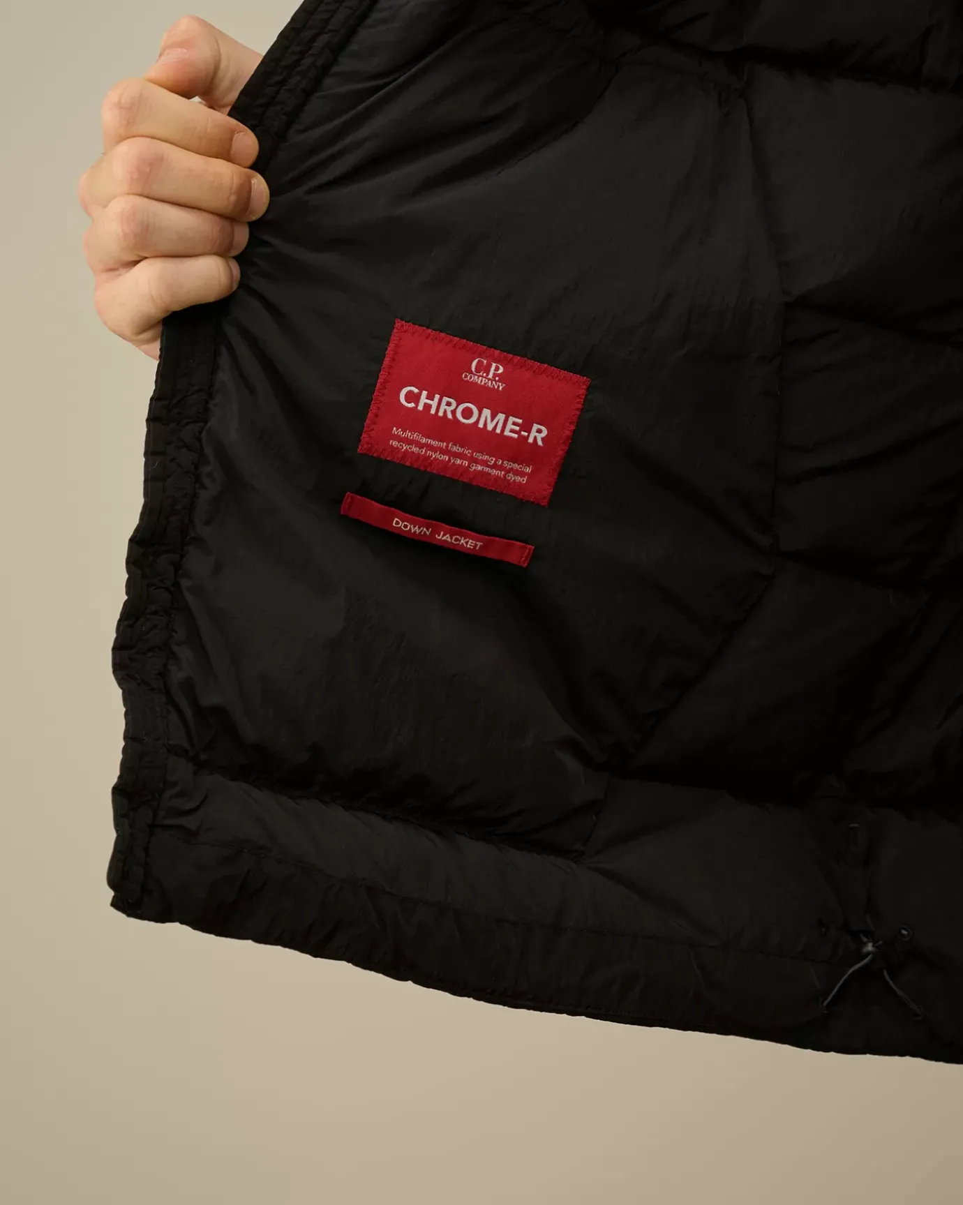 Jacket & Coats<C.P. Company Chrome-R Down Jacket Black