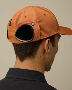 Hats<C.P. Company Chrome-R Goggle Cap Bombay Brown