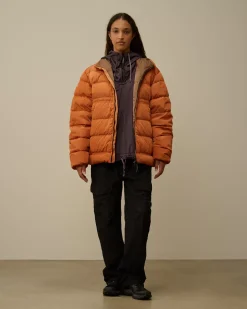 Jacket & Coats<C.P. Company Chrome-R Goggle Down Jacket Bombay Brown