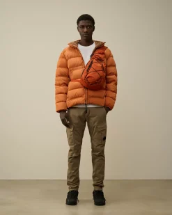 Jacket & Coats<C.P. Company Chrome-R Goggle Down Jacket Bombay Brown
