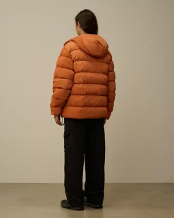 Jacket & Coats<C.P. Company Chrome-R Goggle Down Jacket Bombay Brown