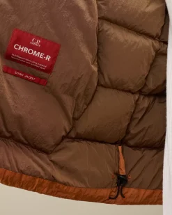 Jacket & Coats<C.P. Company Chrome-R Goggle Down Jacket Bombay Brown