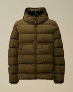 Jacket & Coats<C.P. Company Chrome-R Goggle Down Jacket Ivy Green