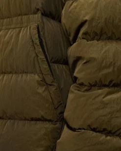 Jacket & Coats<C.P. Company Chrome-R Goggle Down Jacket Ivy Green